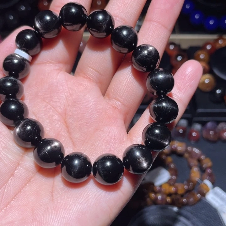 辉石手串未镶嵌张*金运手链