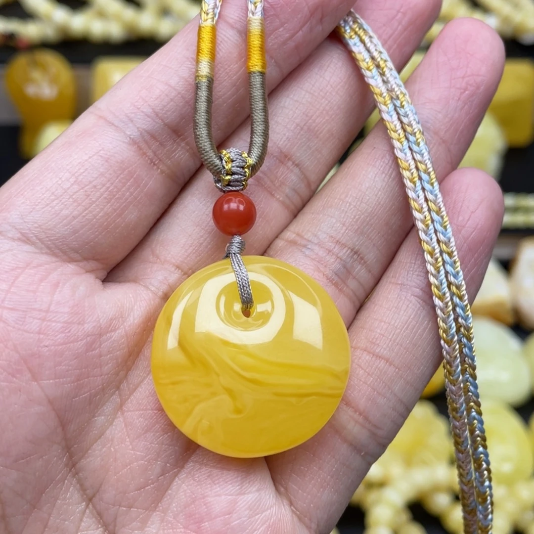 琥珀未镶嵌裸石琥珀蜜蜡