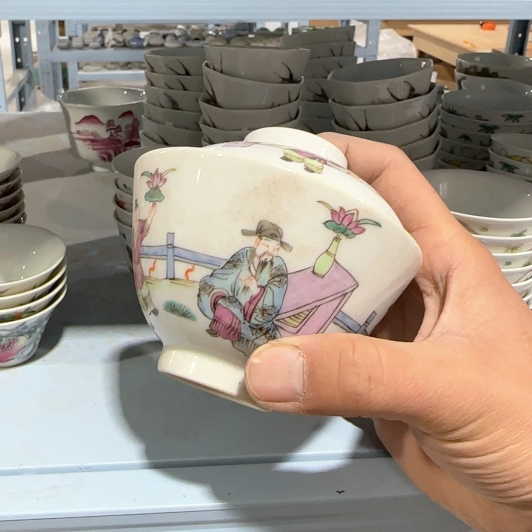 瓷片瓷器是在我国的民间