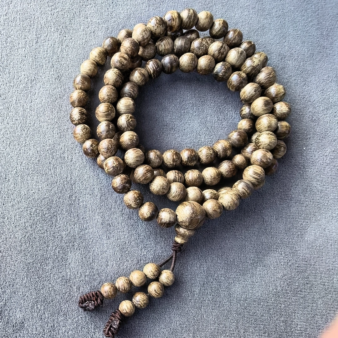 沉香历香加里曼丹红土沉香手串0.6C875圆珠多圈（7）多样性发1条