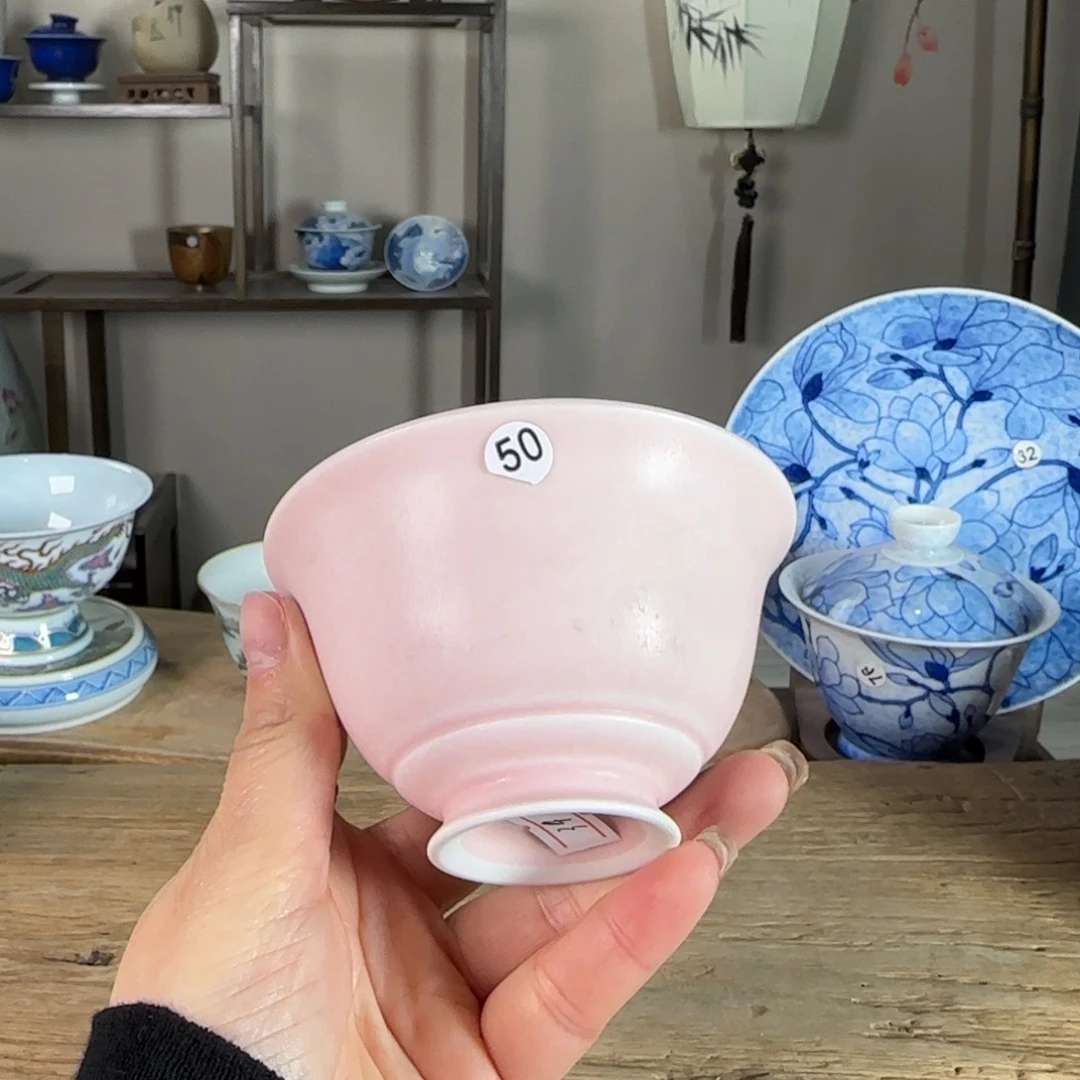 杯景德镇陶瓷柴烧多人