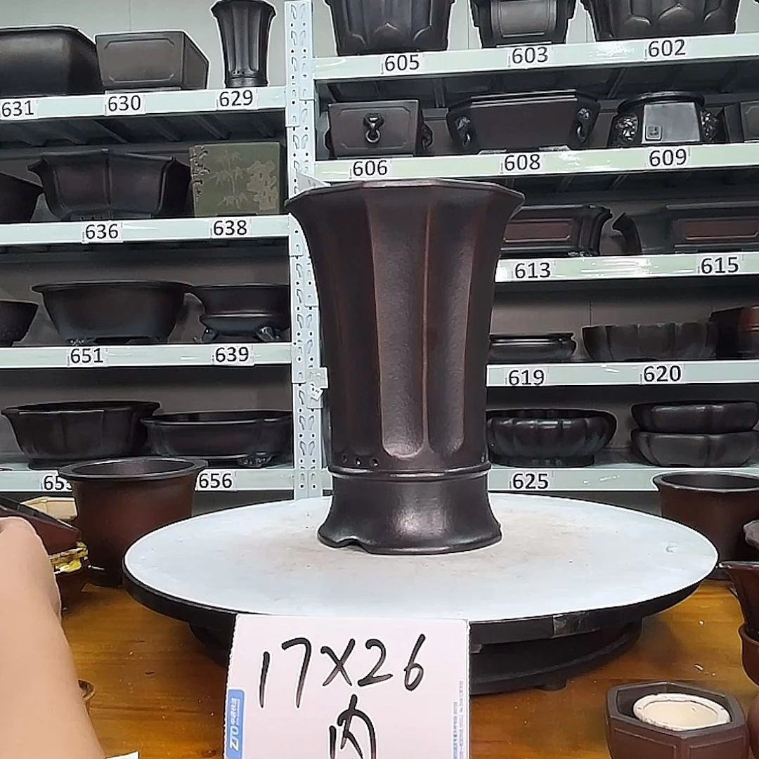 紫砂花盆宜兴紫砂21号