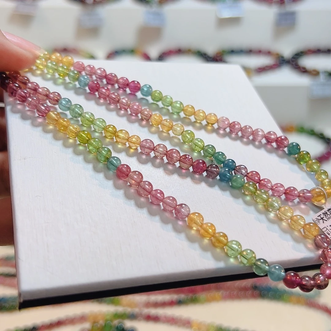 未镶嵌手链碧玺碧玺