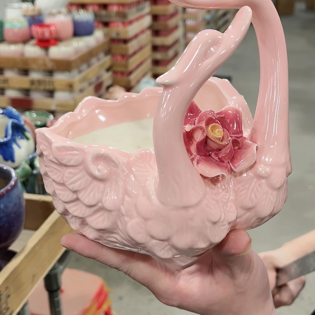 【闪购商品】陶瓷陶瓷多肉植物花盆