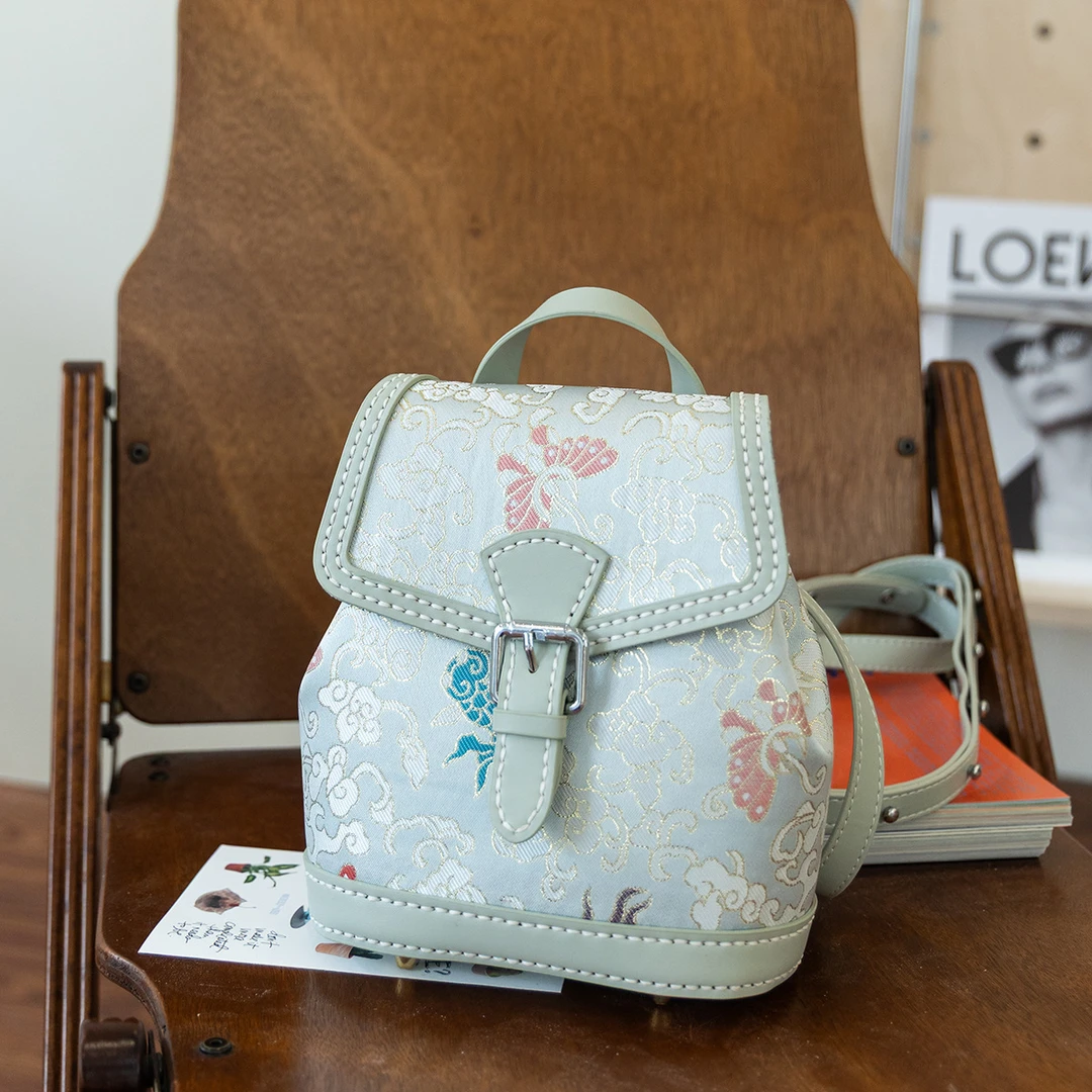 双肩手工diy新品精致Harper女士小双肩包迷你背包