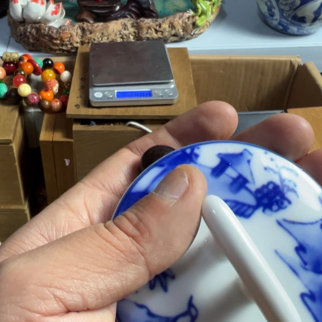 紫砂茶碗我家粉皮真好看啊