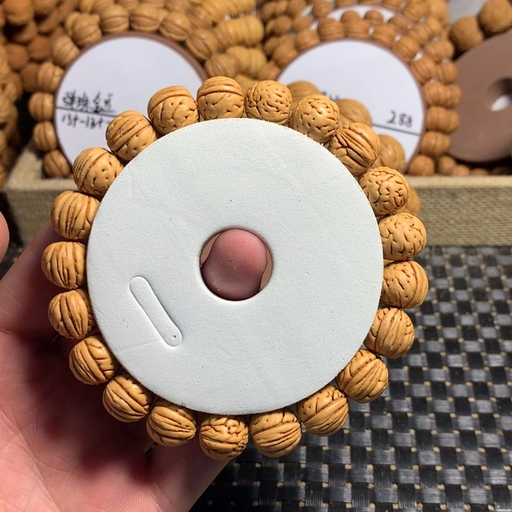 驰***者桃核手串8#微修东北野生金豆