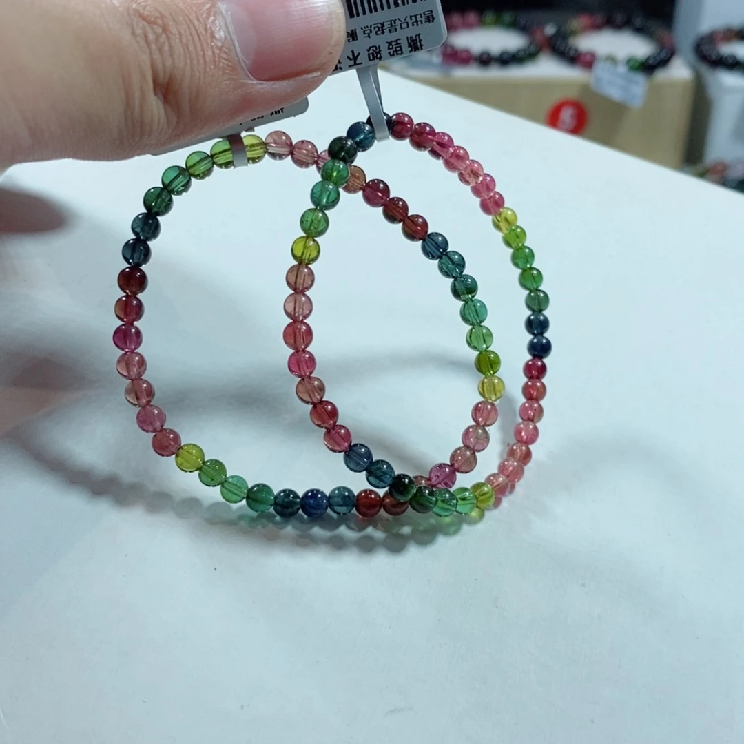 碧玺手链未镶嵌多样性发一条