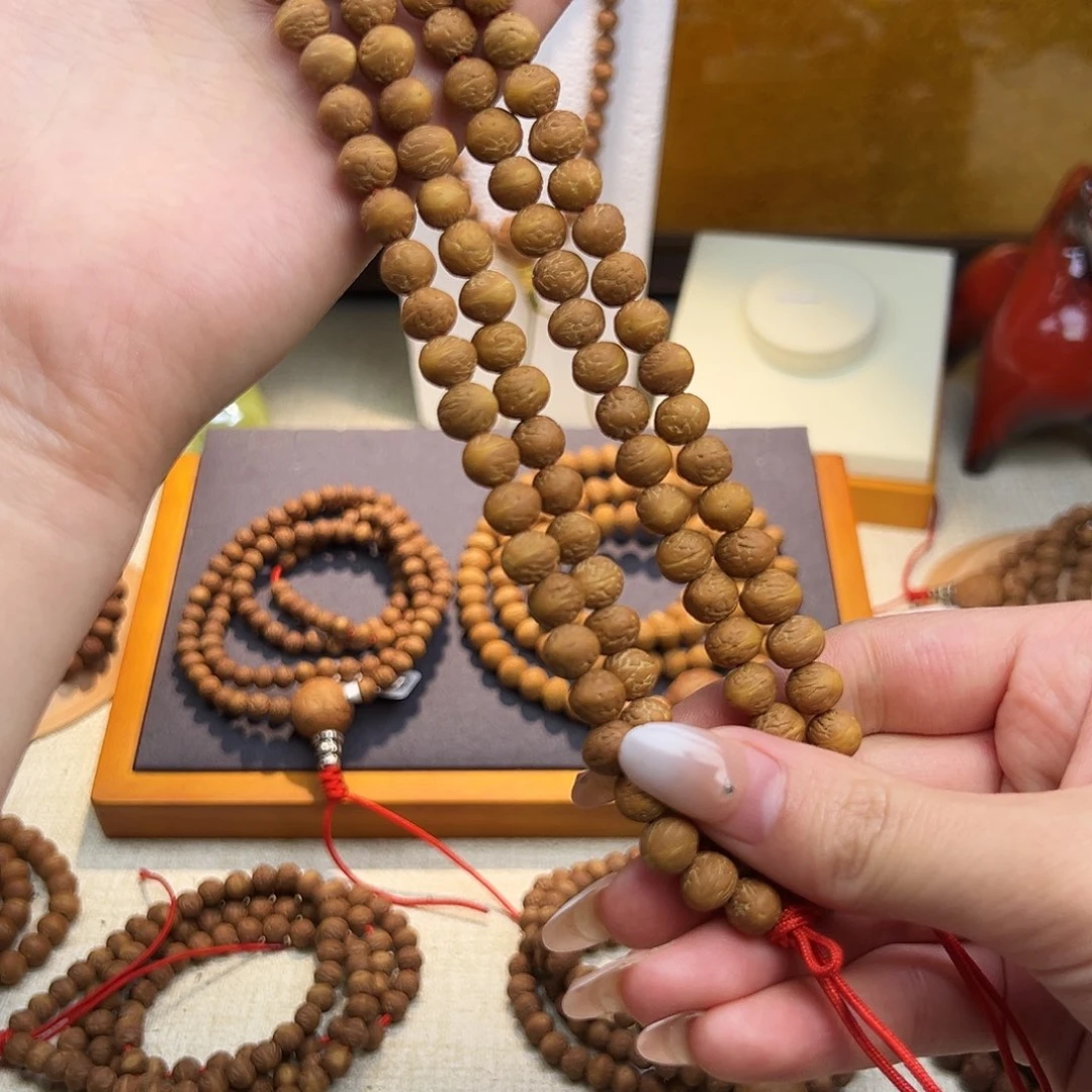 凤眼菩提吊坠酸枣核108
