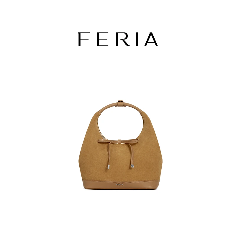 FERIA【芭蕾手提包】FE508B209韩国小众品牌简约通勤包包YY