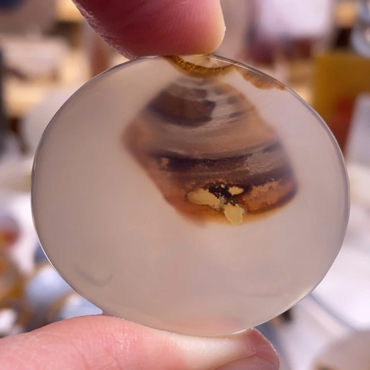 一***笔玛瑙/玉髓未镶嵌吊坠(不含链)