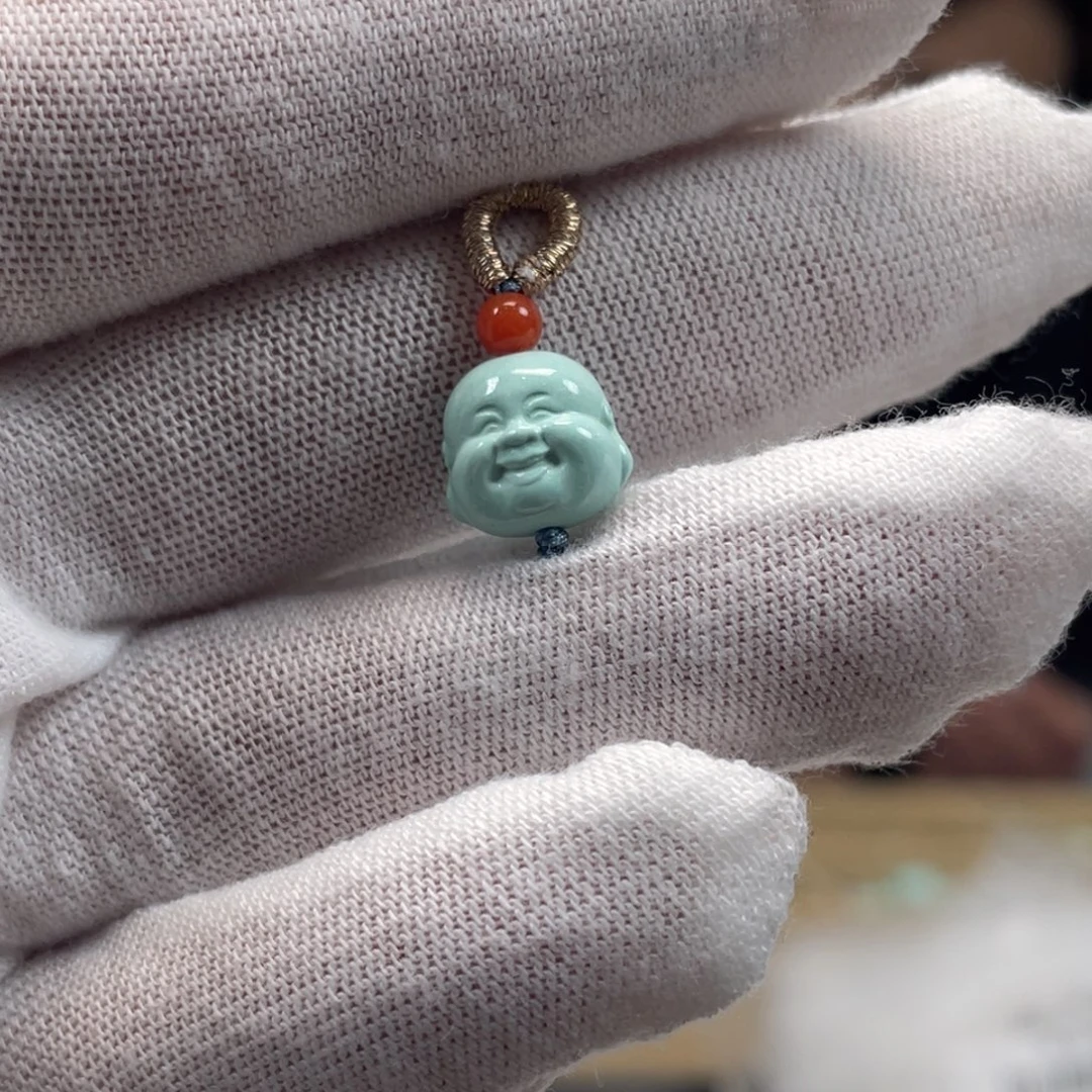 未镶嵌绿松石挂件