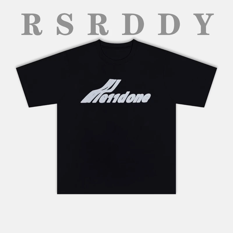 RSRDDY美式潮流小众设计感短袖潮牌百搭夏季宽松半袖男短袖T恤