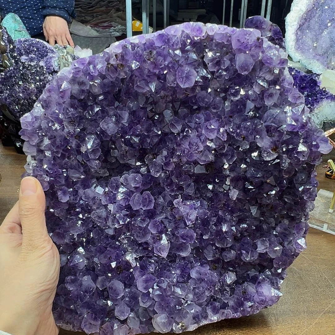 紫晶摆件未镶嵌福利