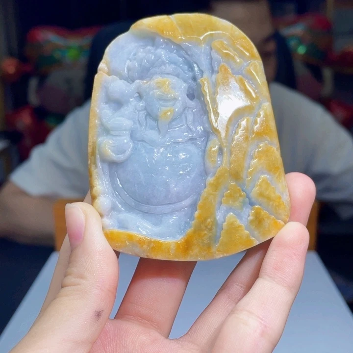 翡翠未镶嵌吊坠(不含链)A66