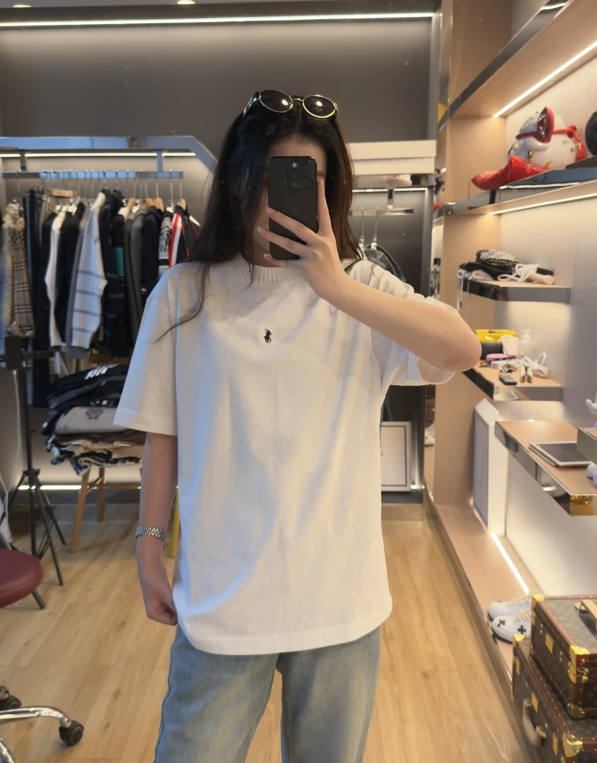 【小刘】男女同款  高端奢品短袖  休闲宽松时尚百搭