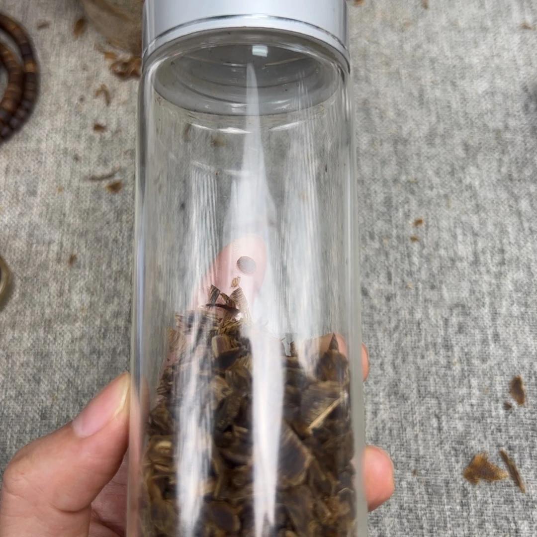 沉香碎屑沉香R053厚片沉水单圈多样性发一