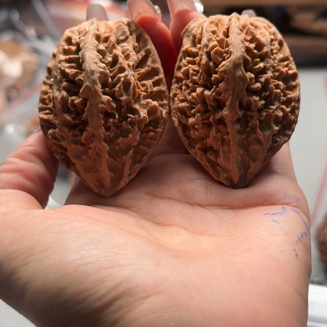 文玩核桃把件关东木子楸百核70