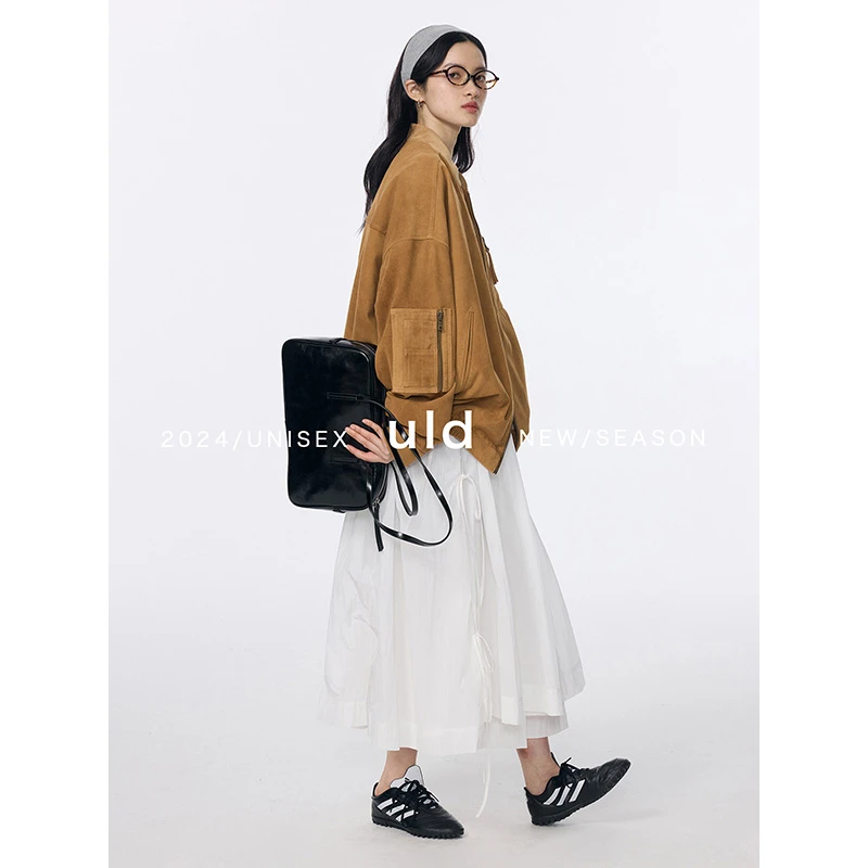 ULD/90中古麂皮南非原产轻盈薄款中古麂皮绒皮衣 DACU