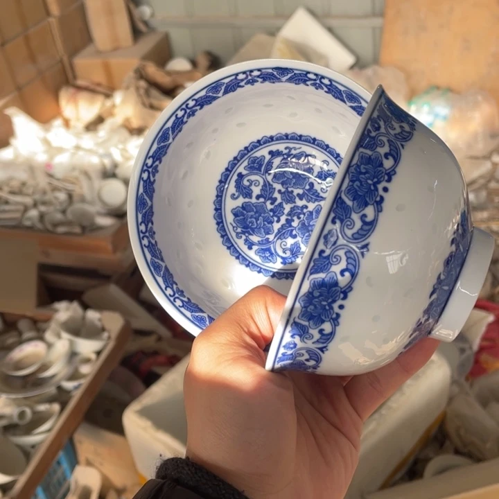 瓷碗景德镇高温细白瓷餐具