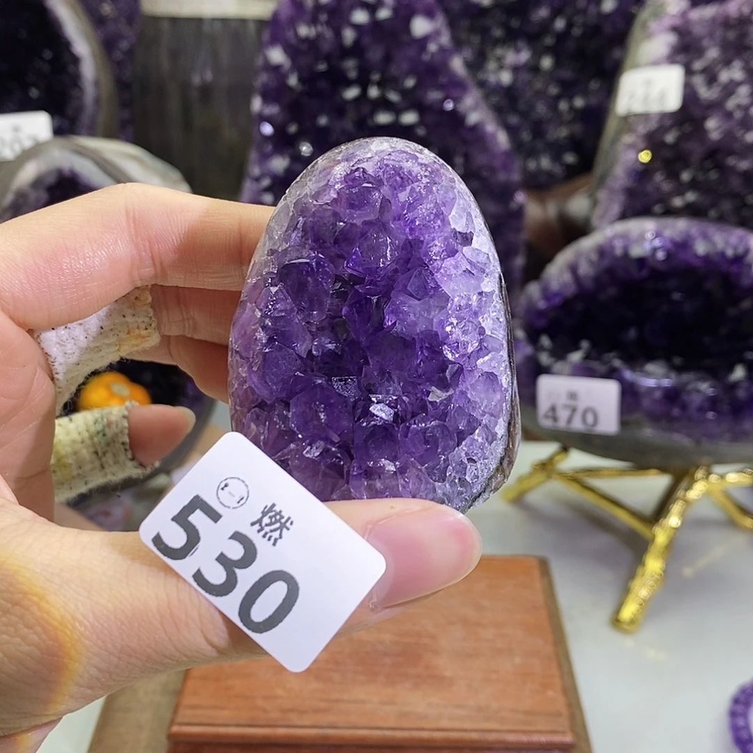 紫晶大型摆件（非配饰）未镶嵌