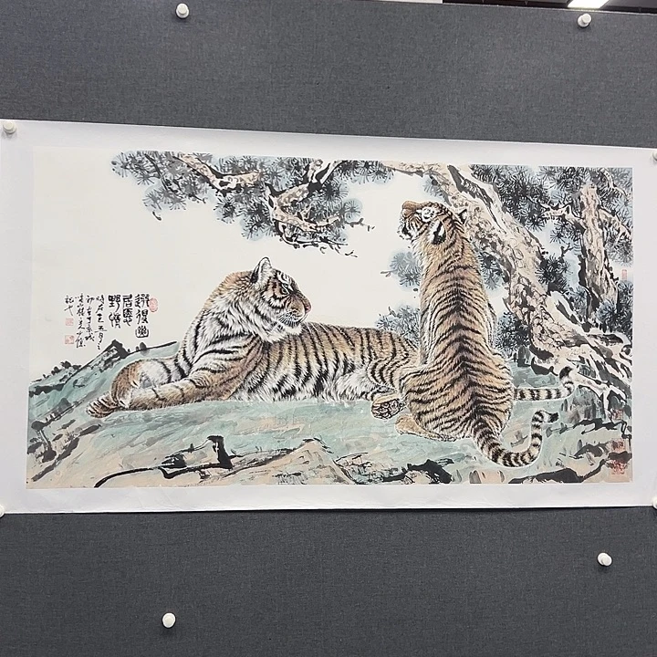 国画书画作品多次