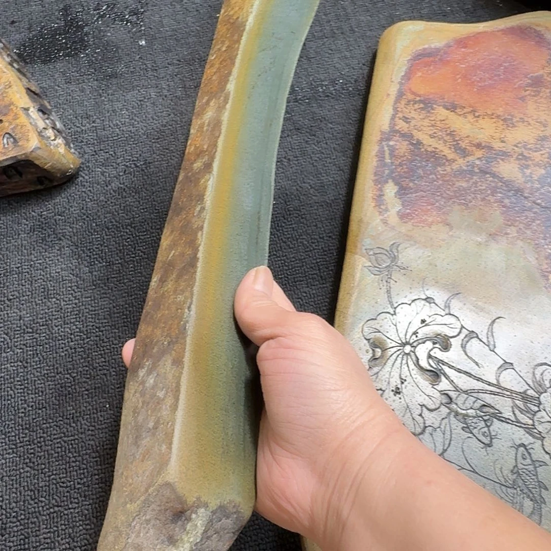 未*名歙砚石刻摆件摆件