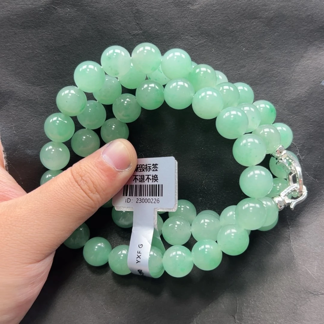 石英质玉未镶嵌手链+小涵12.0