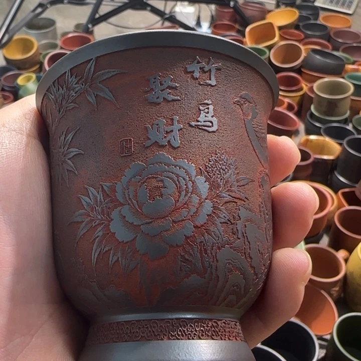 茶杯紫砂全手工制作工艺