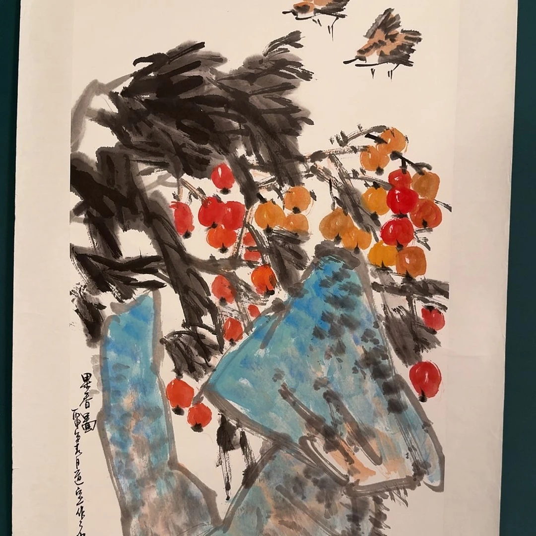 国画董老师的作品