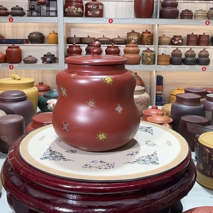 紫砂茶叶罐茶叶罐