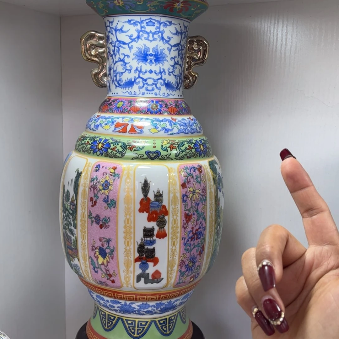 景德镇陶瓷花瓶摆件