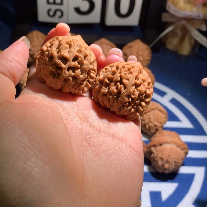 文玩核桃吊坠太行龙纹