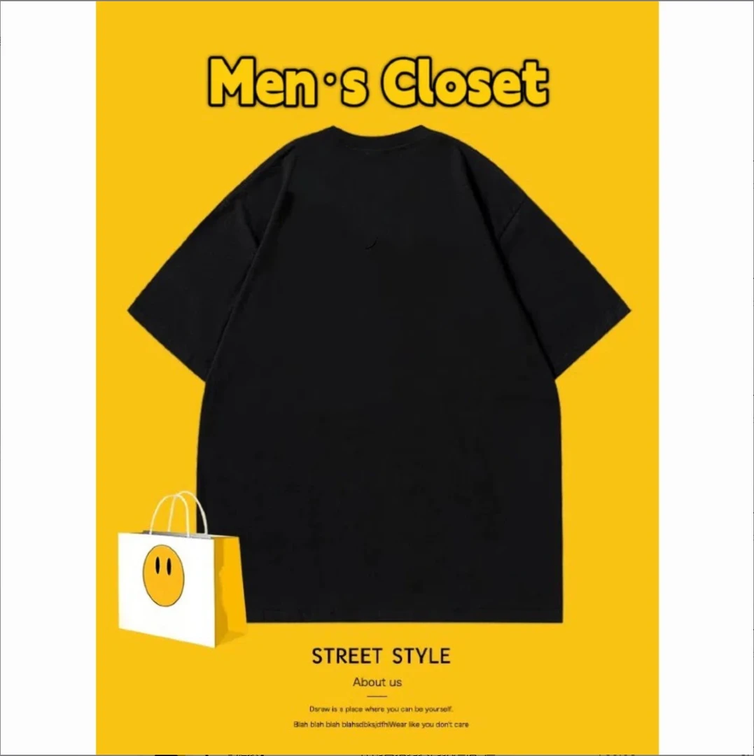 【42号链接】Man’s closet  轻奢定制大V短袖-1688#