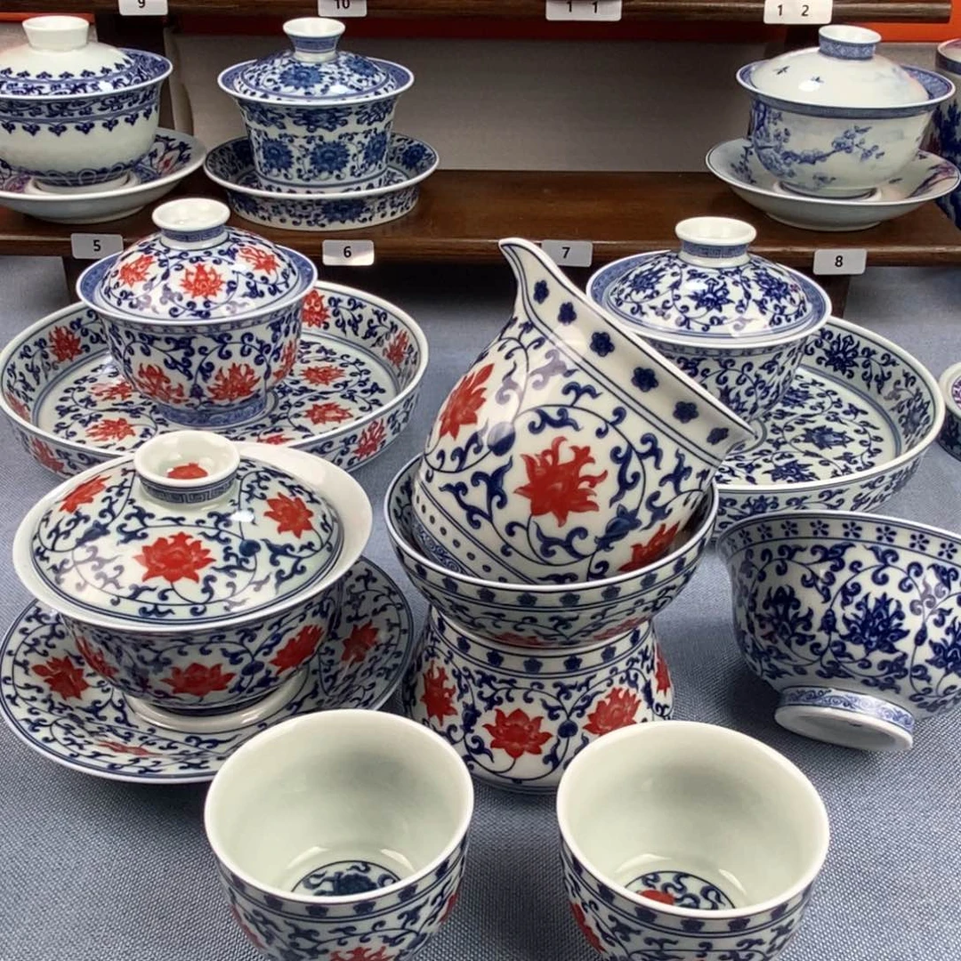 阿*巴景德镇高温陶瓷茶具