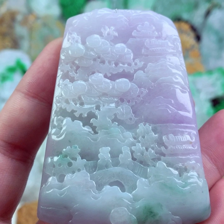 吊坠(不含链)未镶嵌翡翠