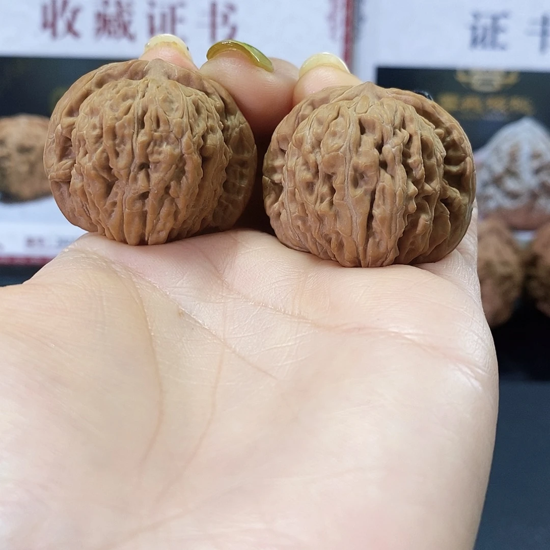 文玩核桃把件飞楼011-35尺全品