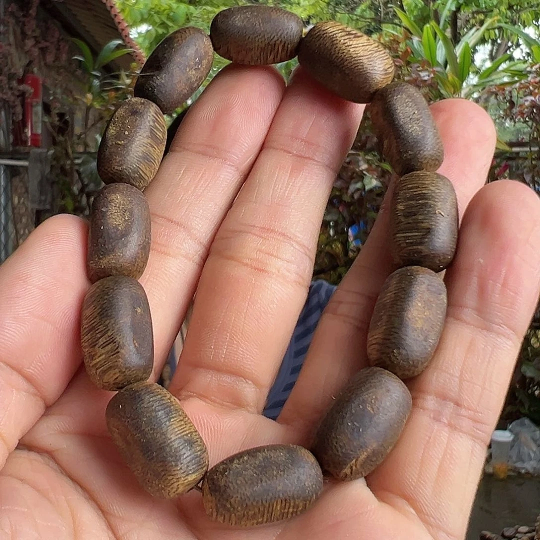 手串沉香沉水浮海南虎斑紫棋手串多样性发货一条卡1.1/12