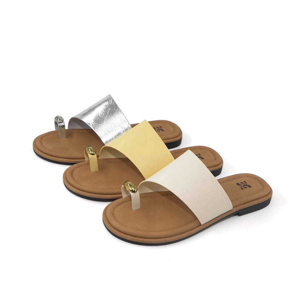 【丽姐推荐】a276，休闲平底套趾一字拖27-729