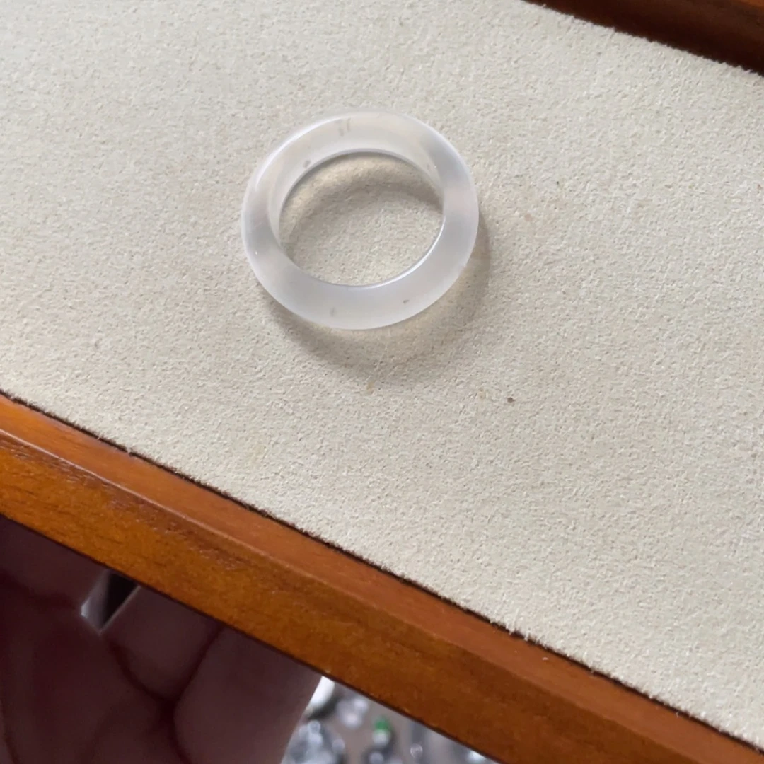 石英质玉未镶嵌戒圈