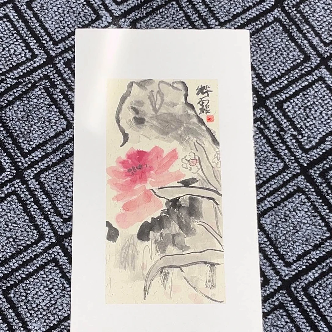 国画吴林菲老师33/17花鸟冯