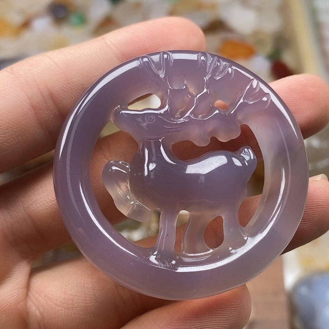 玛瑙/玉髓未镶嵌颈饰