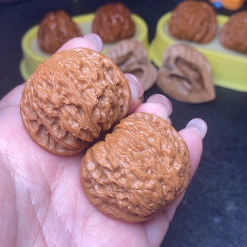 【闪购商品】文玩核桃把件310号磨盘39