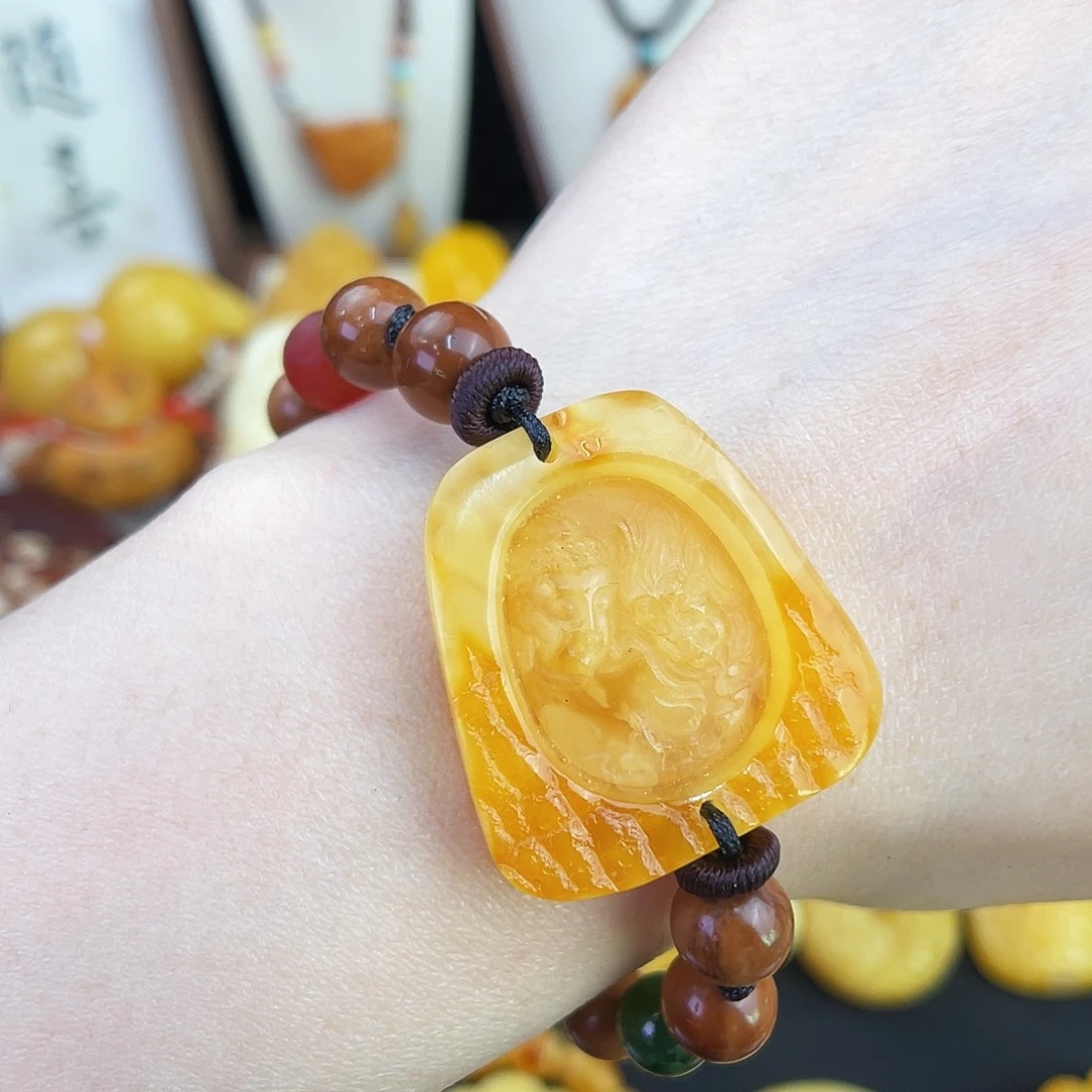 琥珀未镶嵌珠宝奇石