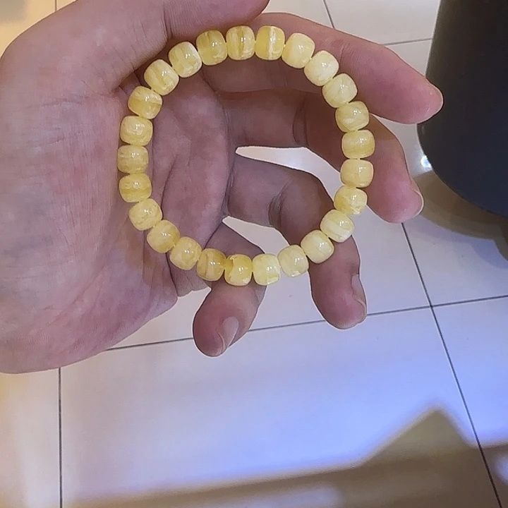 手链琥珀未镶嵌蜜蜡