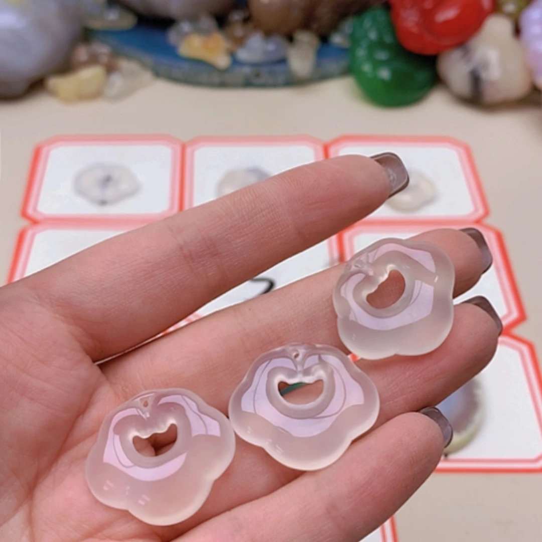 【闪购商品】未镶嵌玛瑙/玉髓珠宝半成品泽***0