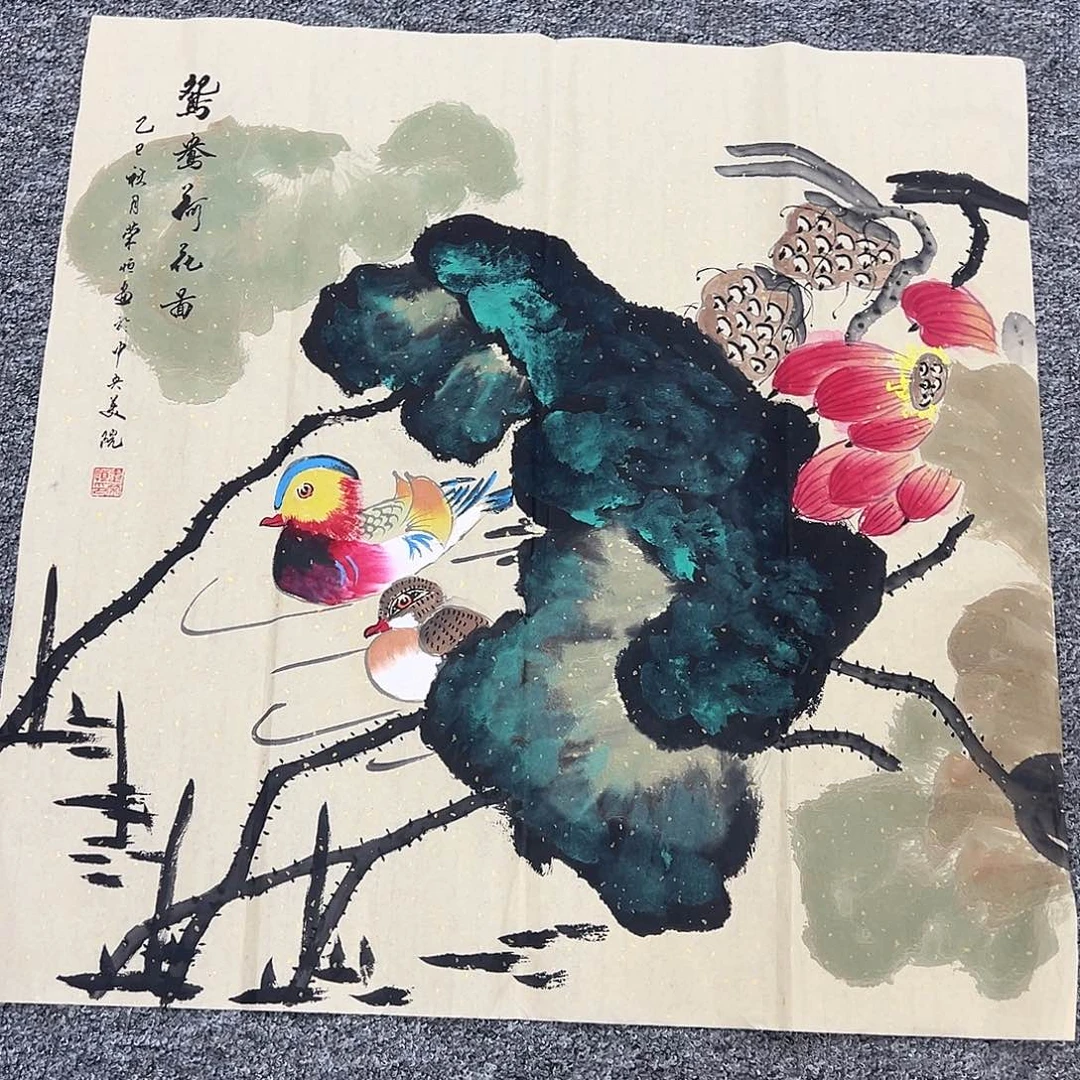 国画国画纯手绘作品