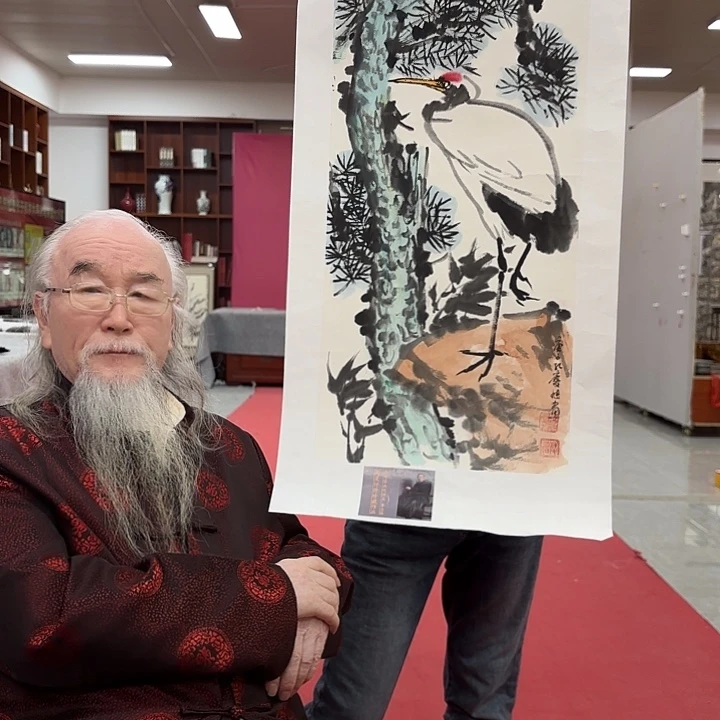 国画孔庆旭老先生去伪存真