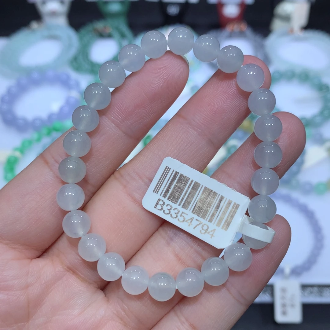 翡翠未镶嵌手串天然