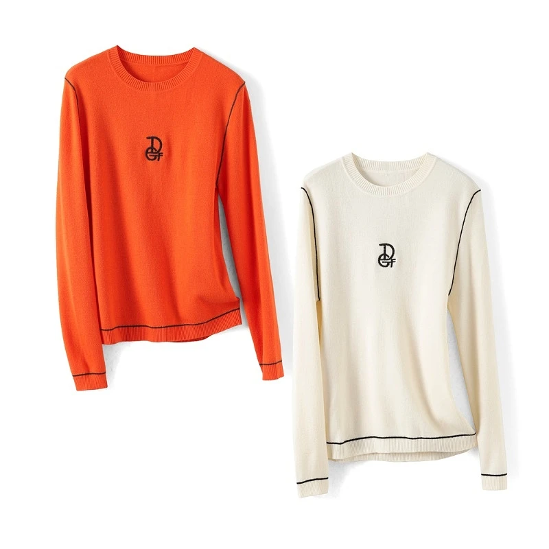 28292【依目系列】休闲百搭圆领针织衫1H821315D